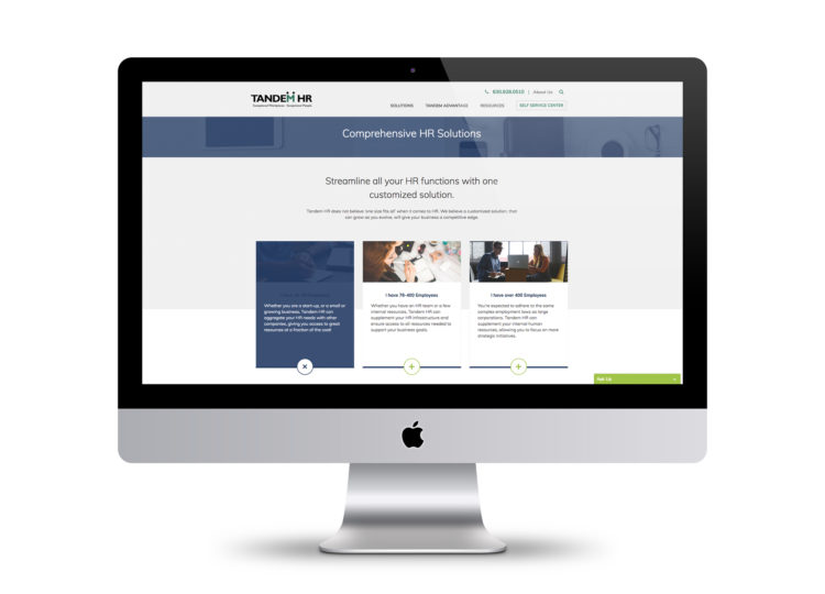 Tandem HR website