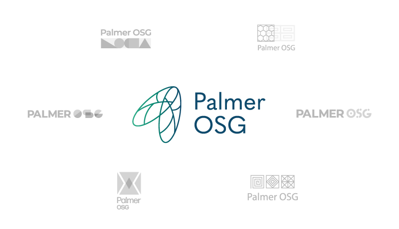 Palmer OSG rebrand concepts