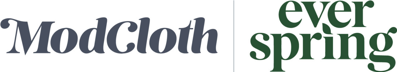 Modcloth and Everspring logos