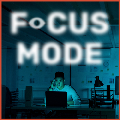 "Focus Mode" playlist cover by Keith Glantz